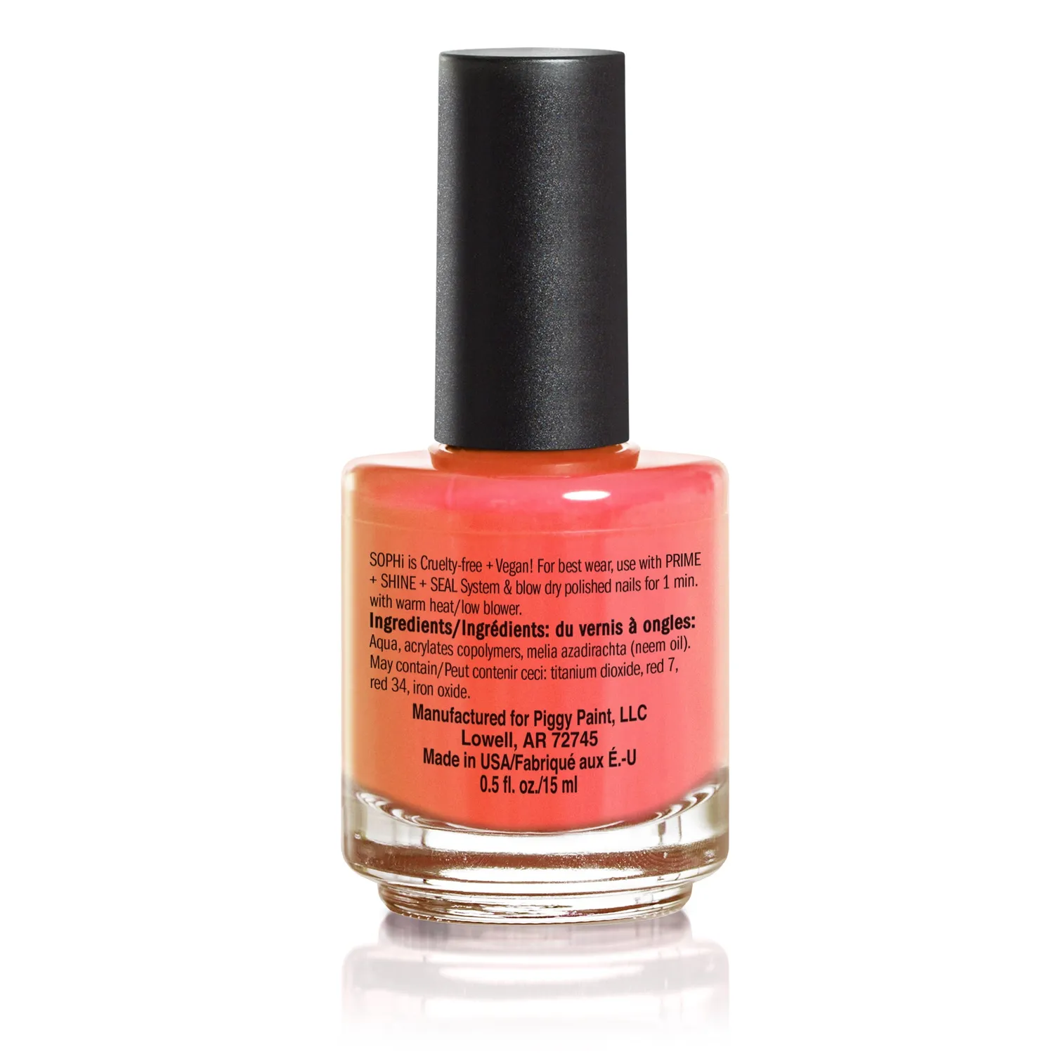 Piggy Paint SOPHi ROME-ance Me neglelak 15 ml peach mat