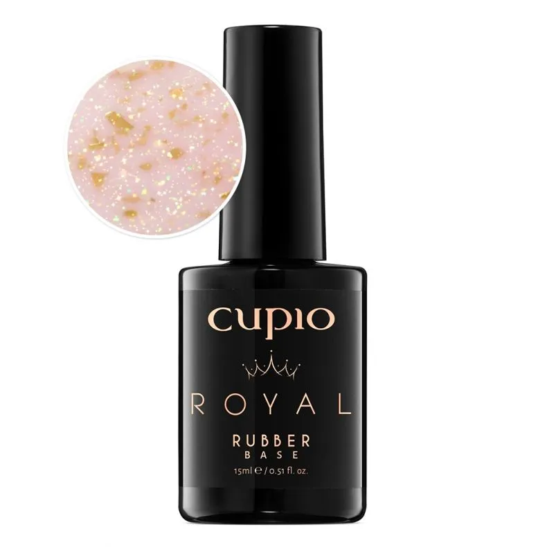 Cupio Nordic Royal rubber base glitter