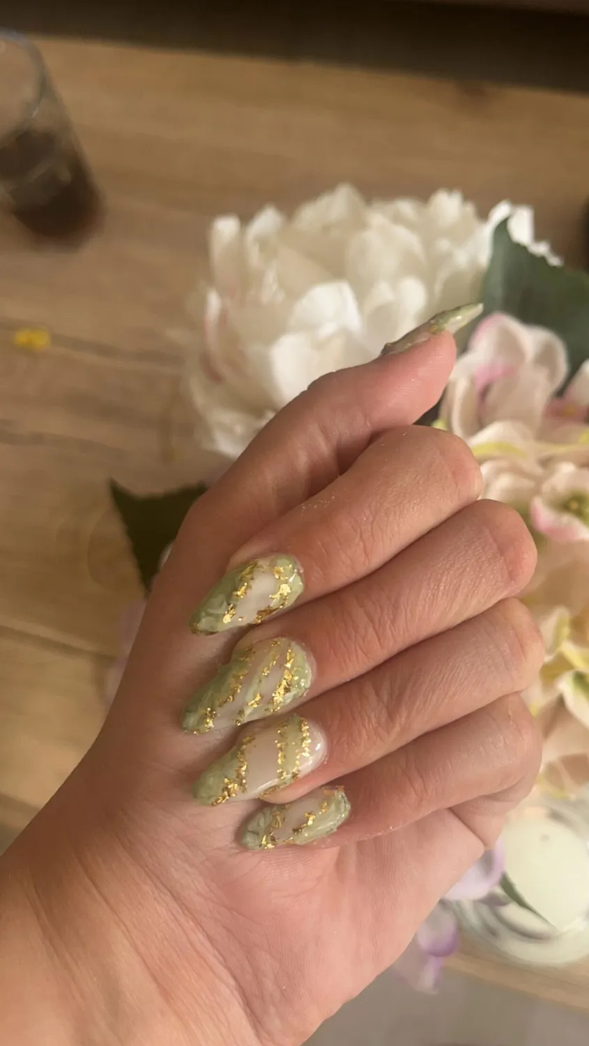 The Gel Collection Metallic Foil Flakes neglefolie 4 stk