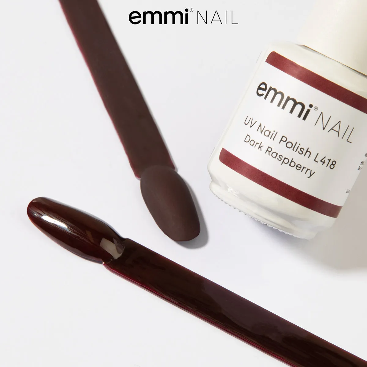 Emmi-Nail Shellac Dark Raspberry L418 UV-lak 15ml mørkerød