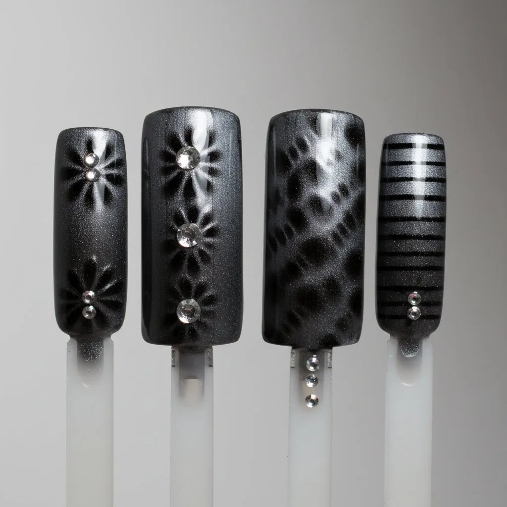 Emmi-Nail Cat-Eye Magnet Pen magnetpen Flower Stripes
