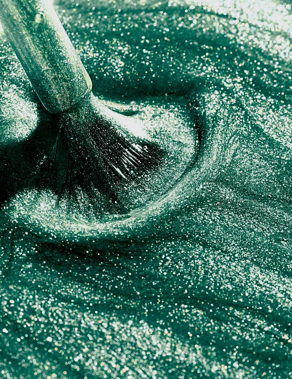 Le Mini Macaron Enchanted Forest gellak 8,5 ml grøn shimmer