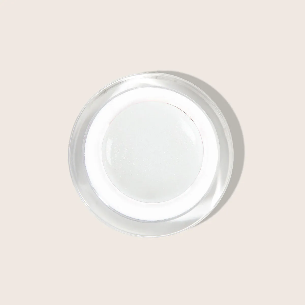 Emmi-Nail Milky White Glitter F418 farvegel 5ml hvid