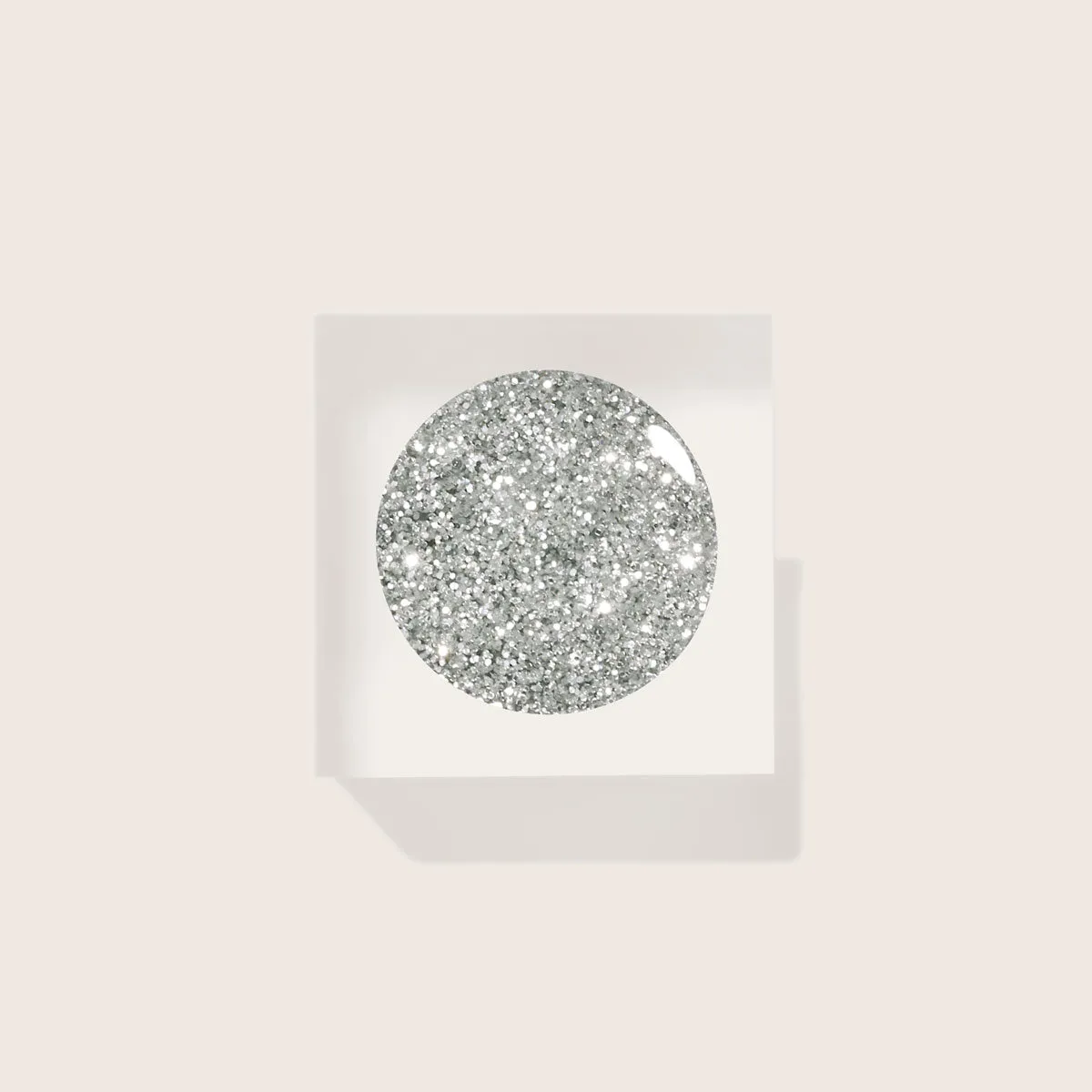 Emmi Shellac Silver Glitter L296 UV-lak sølv 15 ml