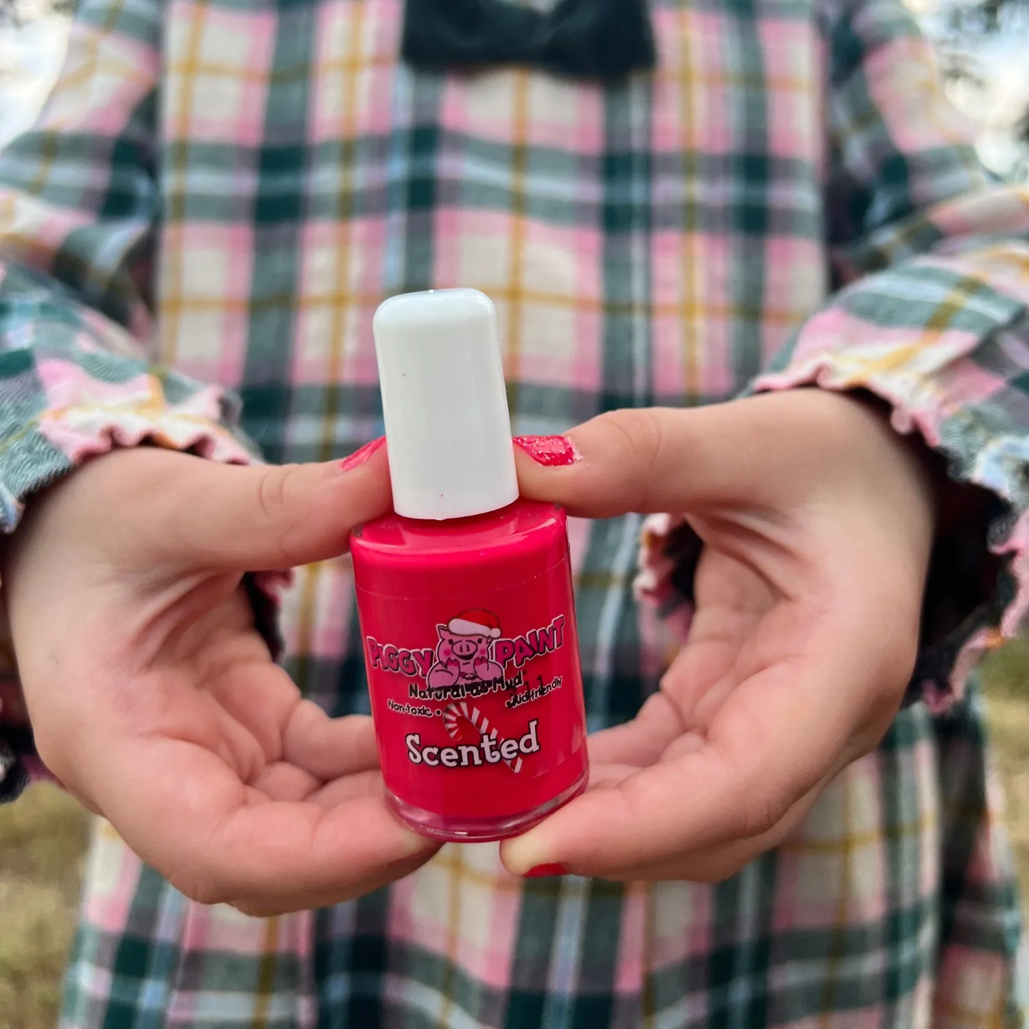 Piggy Paint Scented Peppermint Piggy neglelak 15 ml pebermynte