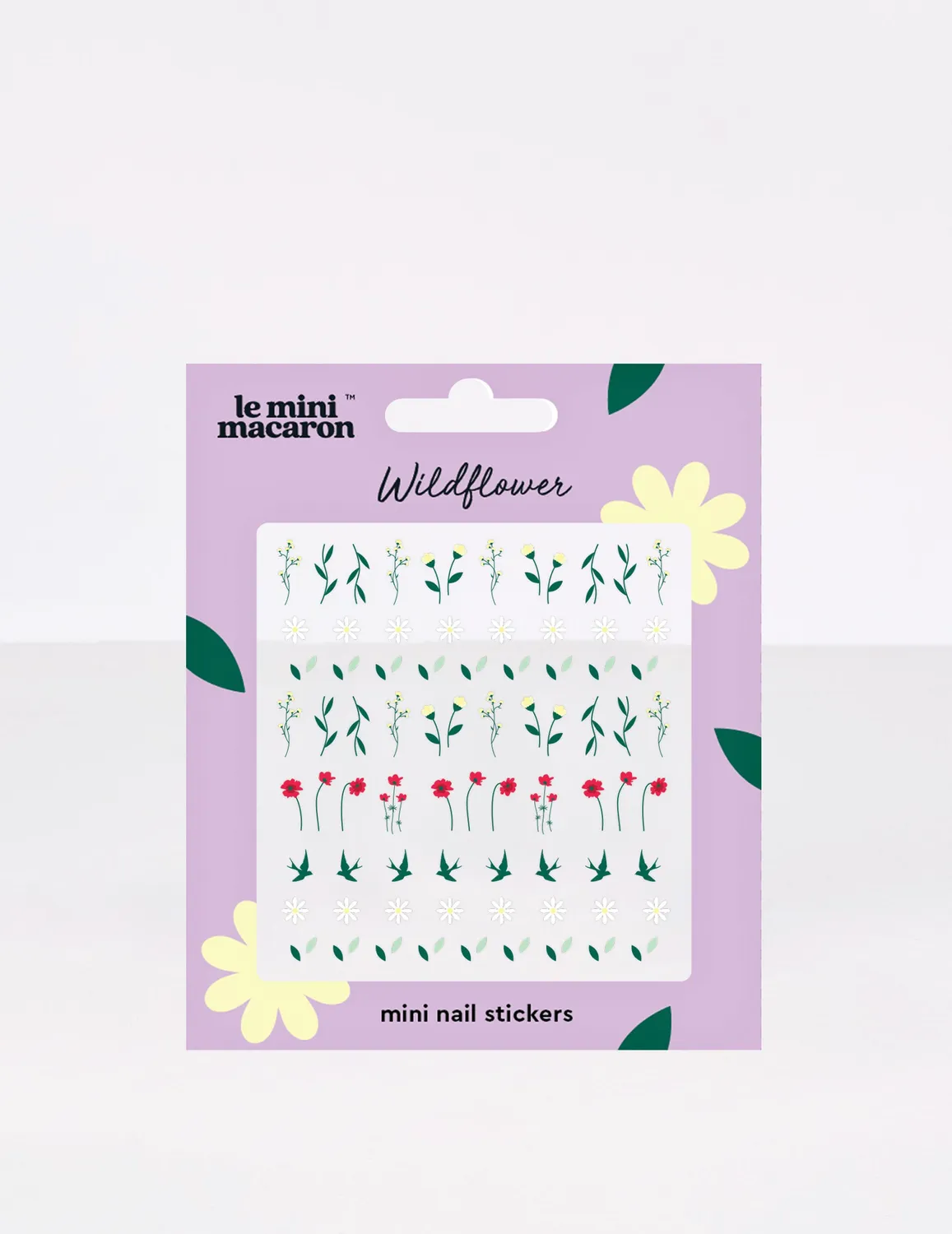 Le Mini Macaron Mini Nail Stickers negleklistermærker 1 ark