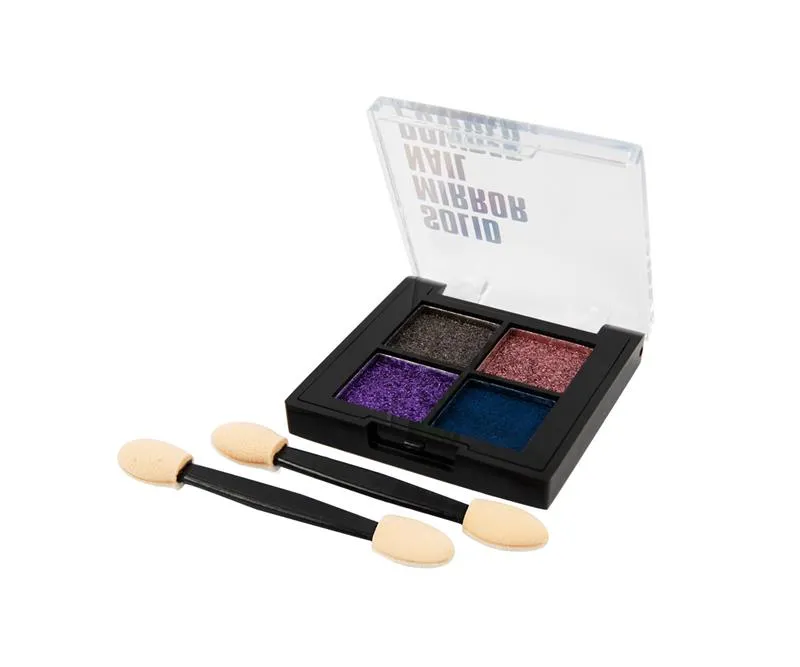 Emmi-Nail Mirror Chrome Powder neglepulver 4-pak spejl