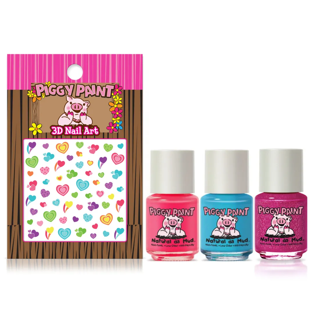 Piggy Paint Unicorn Magic neglelak sæt med taske