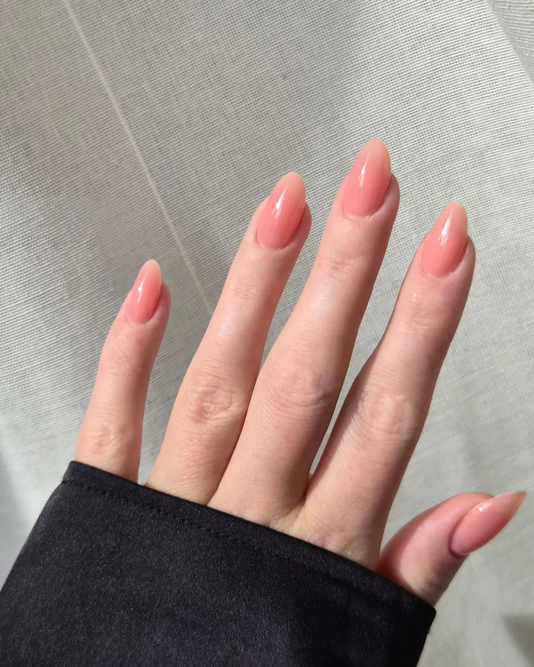 The Gel Collection 274 Glass Slipper gellak transparent lyserød