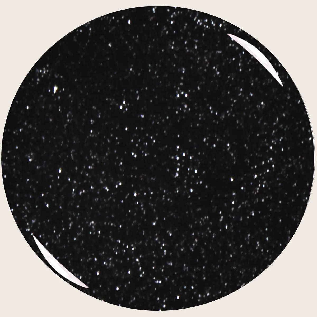 Emmi-Nail Winter Night F363 farvegel 5ml sort glitter