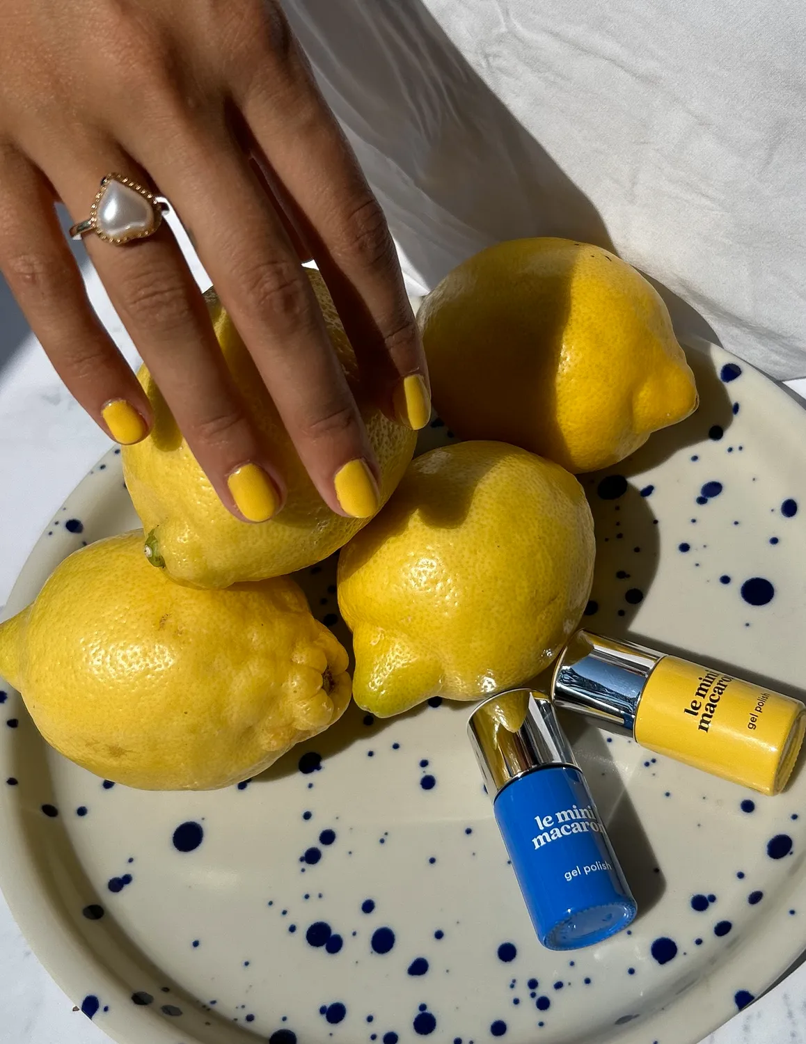 Le Mini Macaron Limoncello gellak 8,5 ml gul