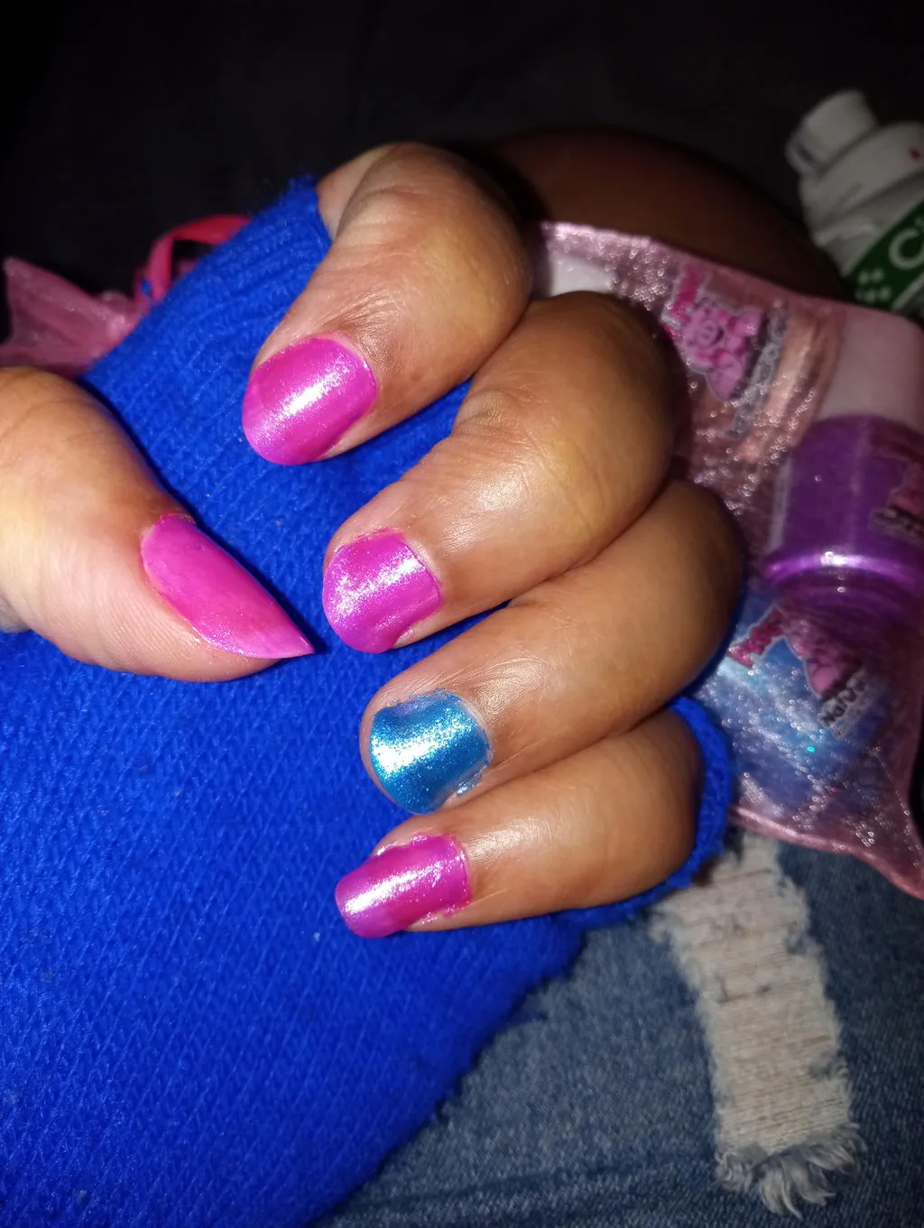 Piggy Paint Shimmer & Sparkle neglelak sæt 3 stk børn
