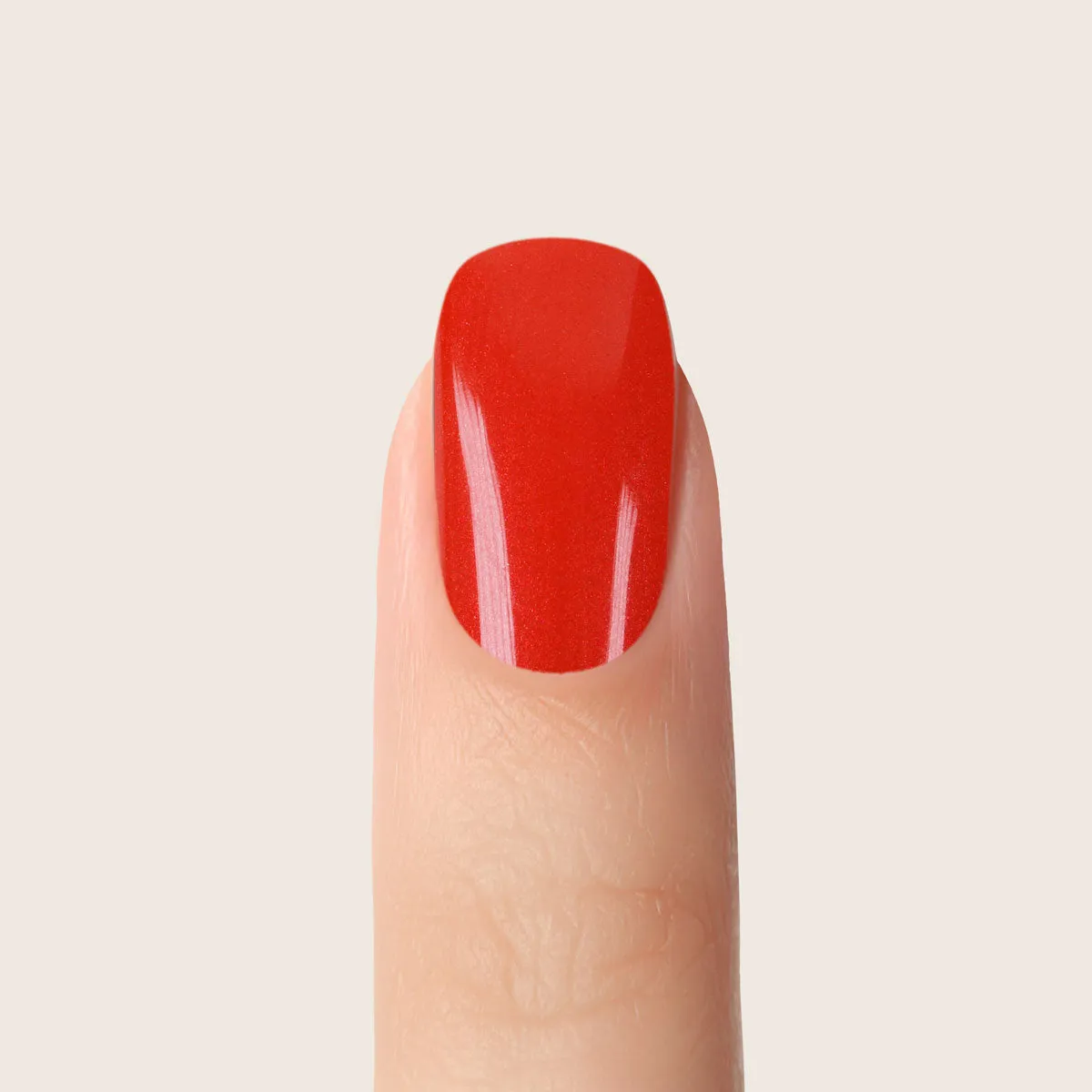 Emmi-Nail Strawberry Glam F097 farvegel rød glitter 5 ml