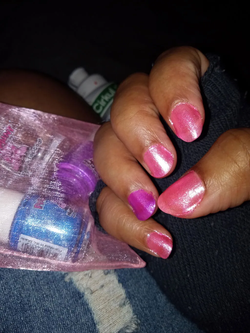 Piggy Paint Shimmer & Sparkle neglelak sæt 3 stk børn