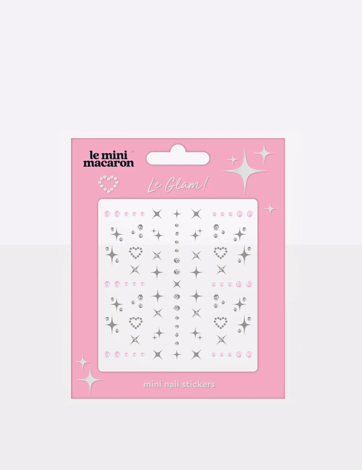 Le Mini Macaron Mini Nail Stickers negleklistermærker 1 ark