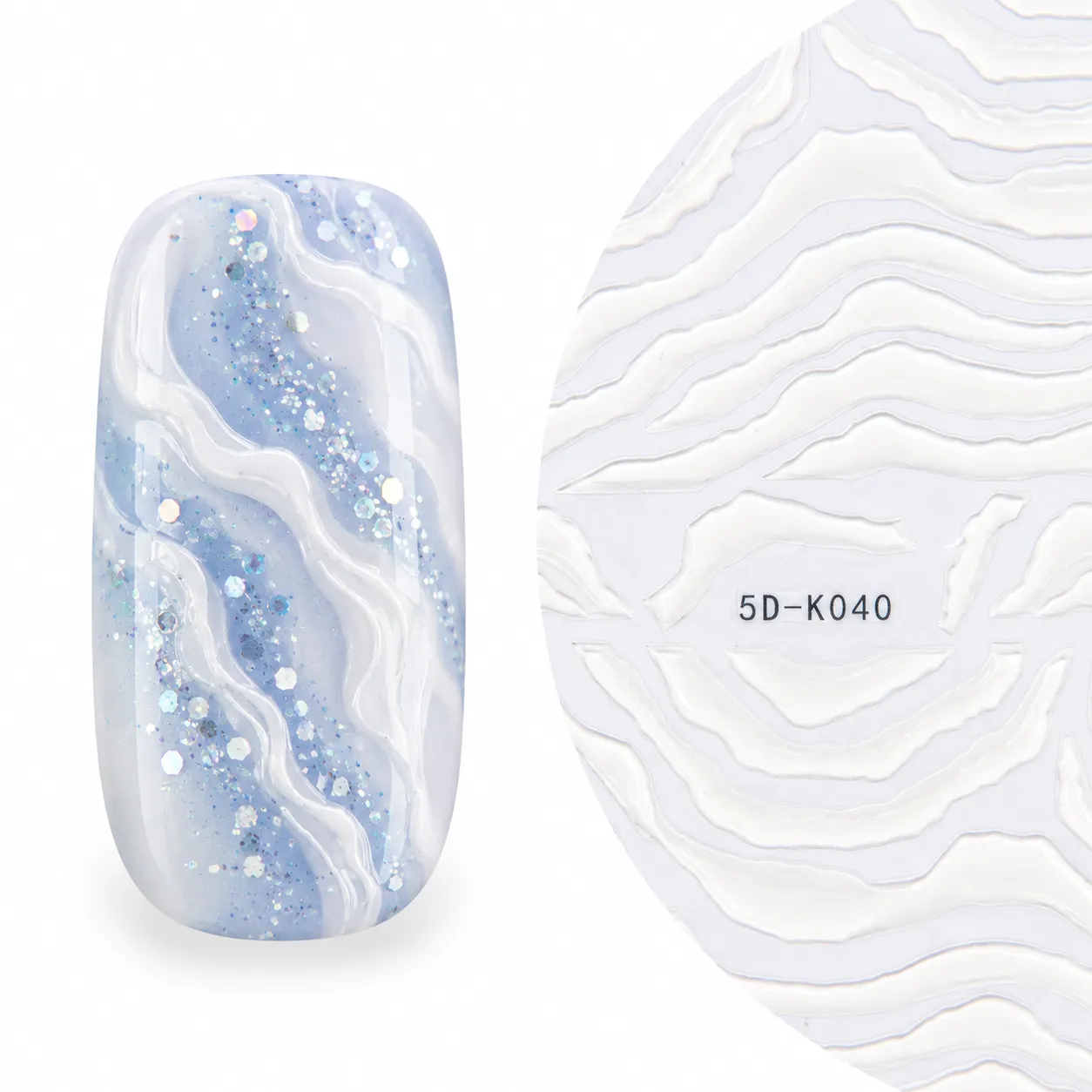 Emmi-Nail 5D Art Nail Sticker negleklistermærke