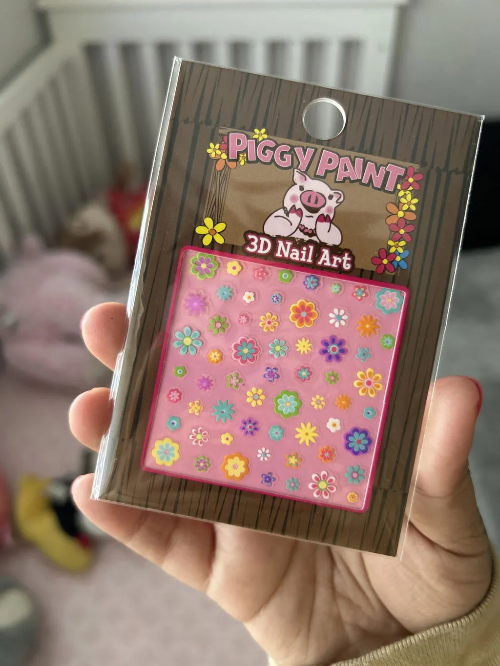 Piggy Paint 3D Nail Art negleklistermærker
