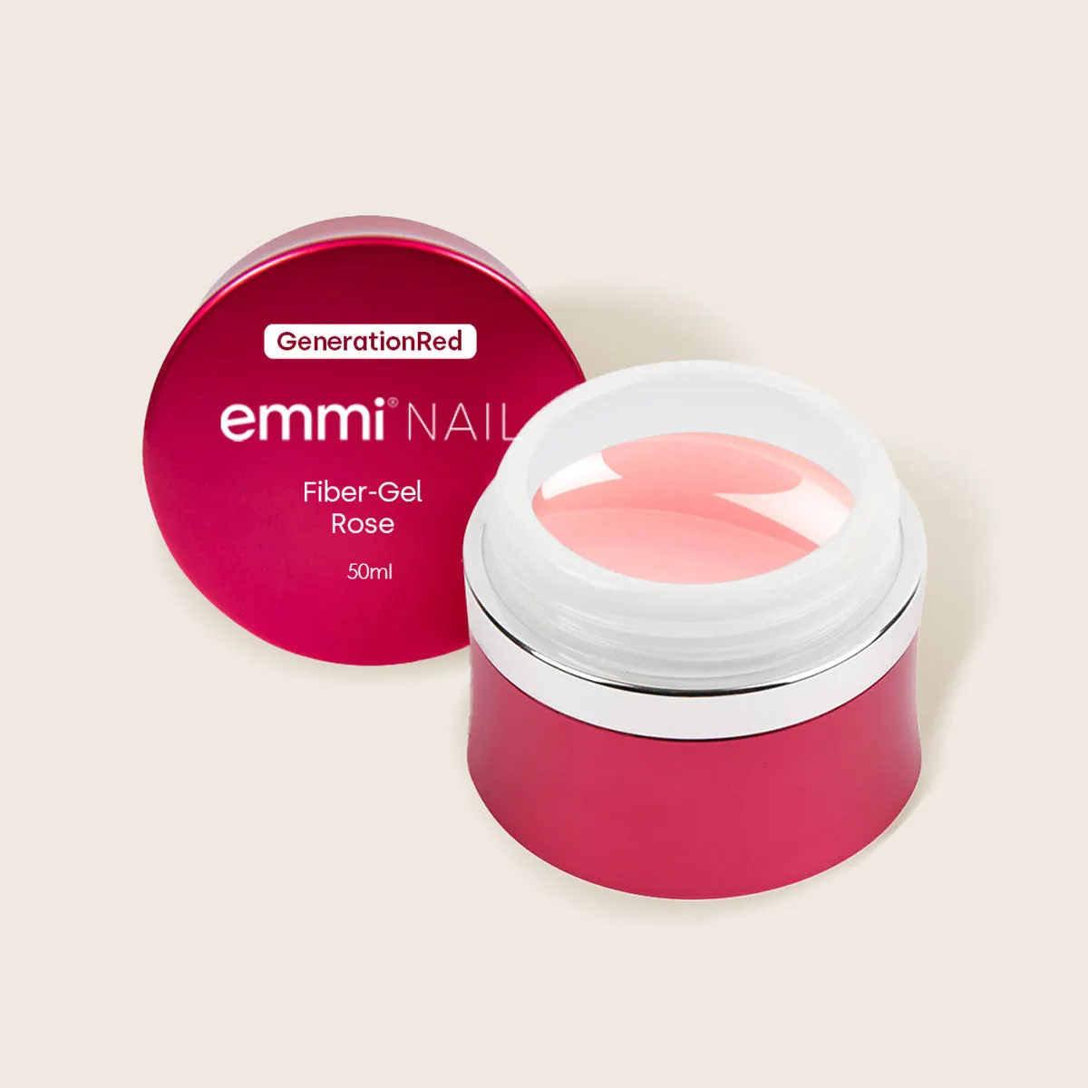 Emmi-Nail GenerationRed Fiber opbygningsgel 50 ml