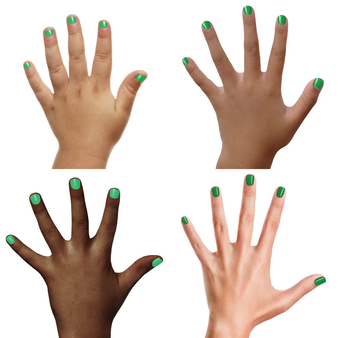 Piggy Paint Ice Cream Dream neglelak mørkegrøn shimmer 15 ml
