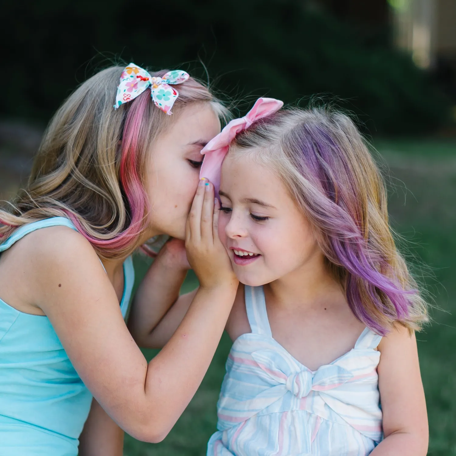 Piggy Paint Rainbow Hair Color hårfarve 4-pak balsam