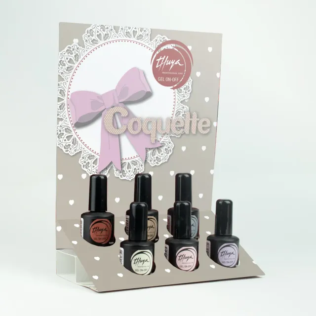Evolution Gel Coquette Display gellaksæt 6 x 14 ml