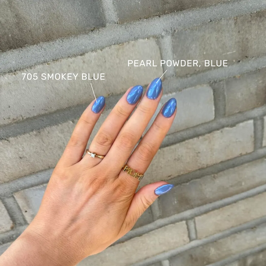 The Gel Collection Pearl Powder perlepudder 4 stk glazed effekt