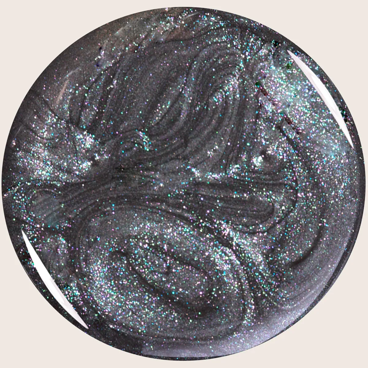 Emmi-Nail Zeus Black F162 farvegel sort 5ml vegansk