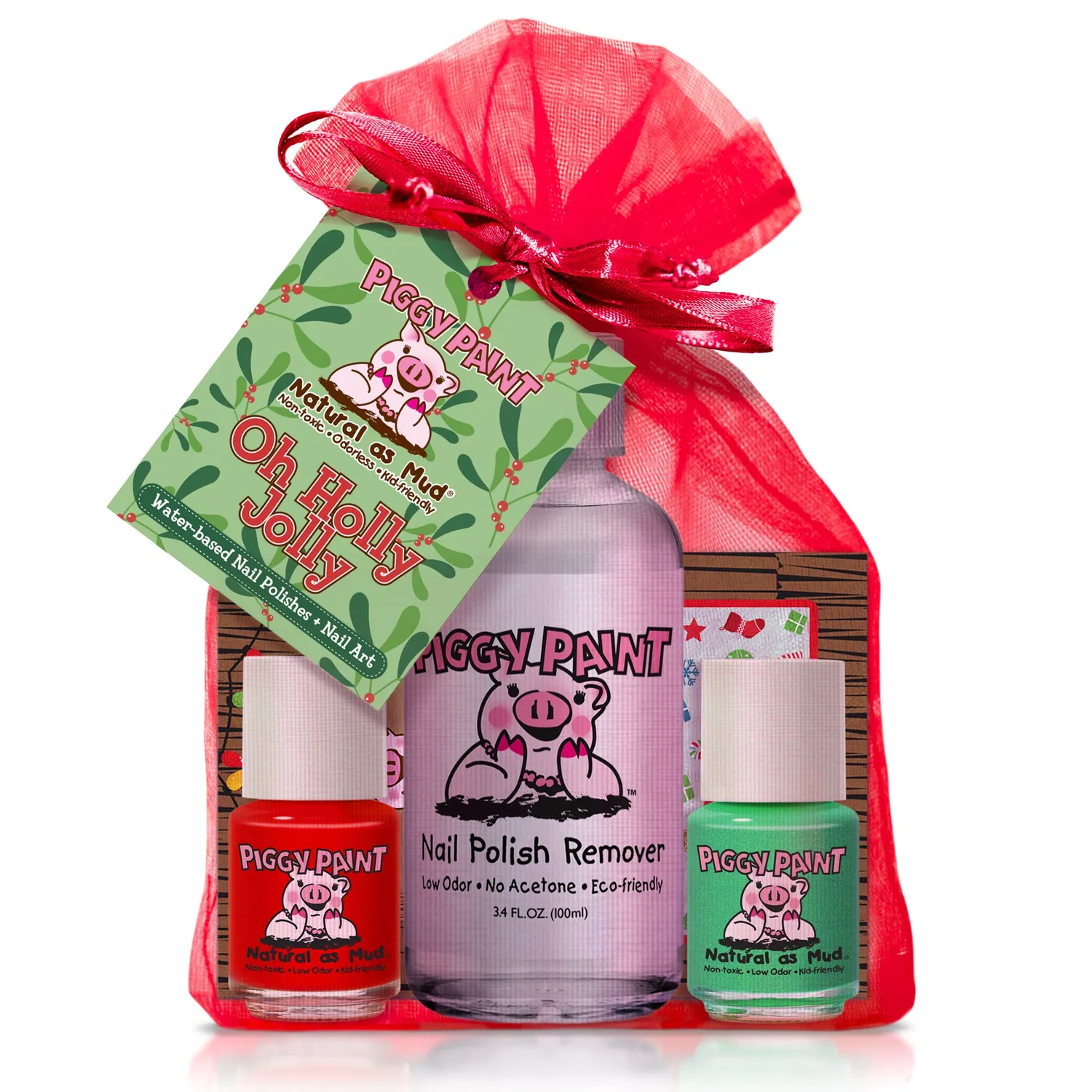 Piggy Paint Santa's Stocking Stuffers Neglelaksæt Jul