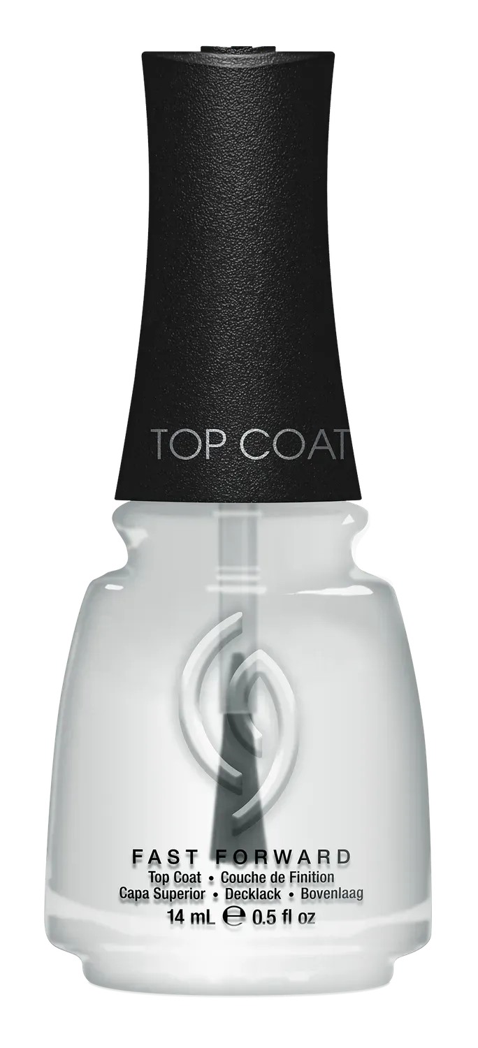 China Glaze Fast Forward Top Coat toplak 21-free