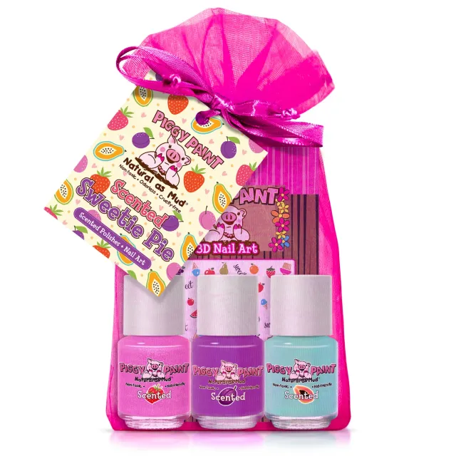 Piggy Paint Scented Sweetie Pie neglelak 3 x 7,4 ml duft