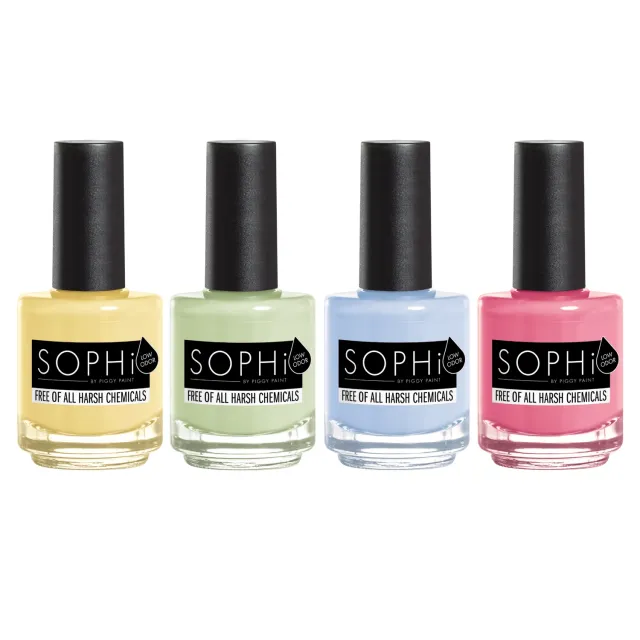 Piggy Paint SOPHi Kiss of Spring neglelak 4 stk pastel