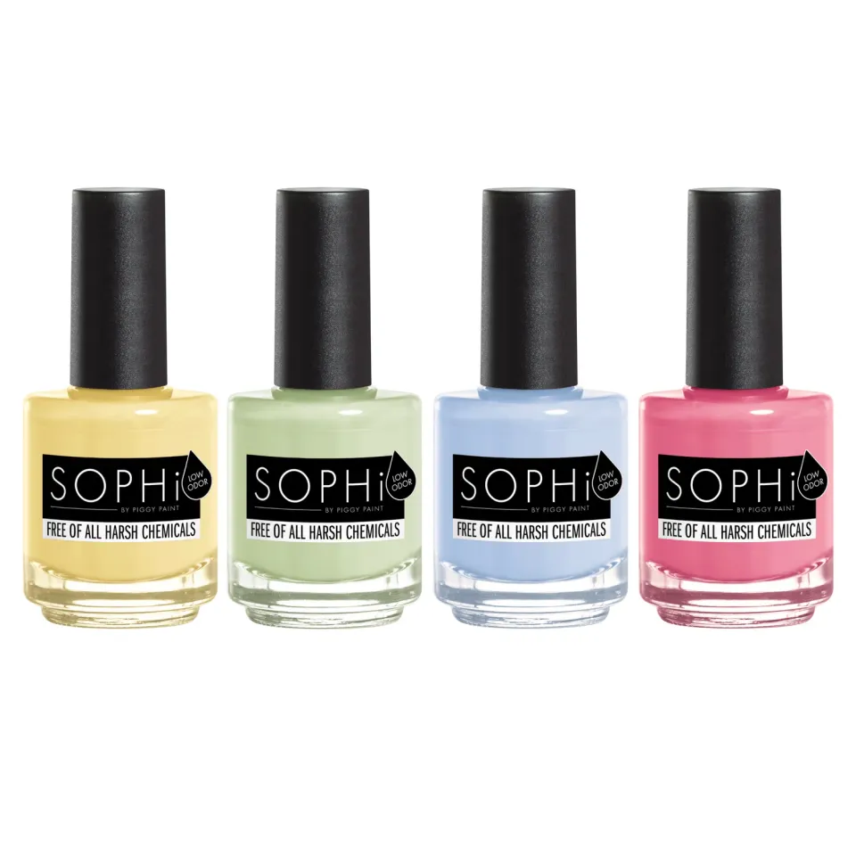 Piggy Paint SOPHi Kiss of Spring neglelak 4 stk pastel