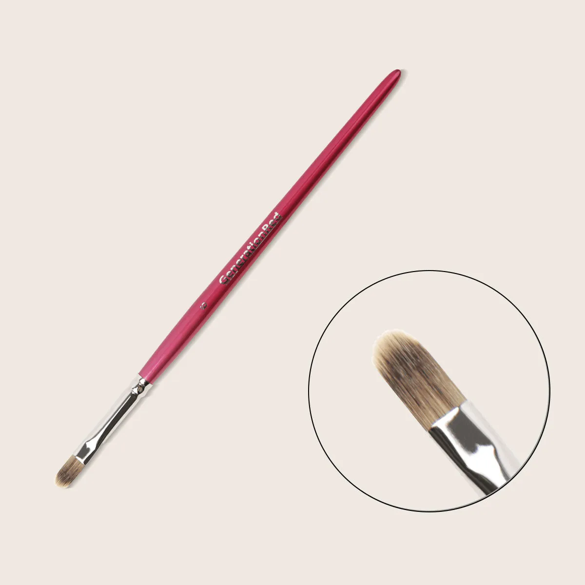 Emmi-Nail GenerationRed Pinsel gelpensel naturhår