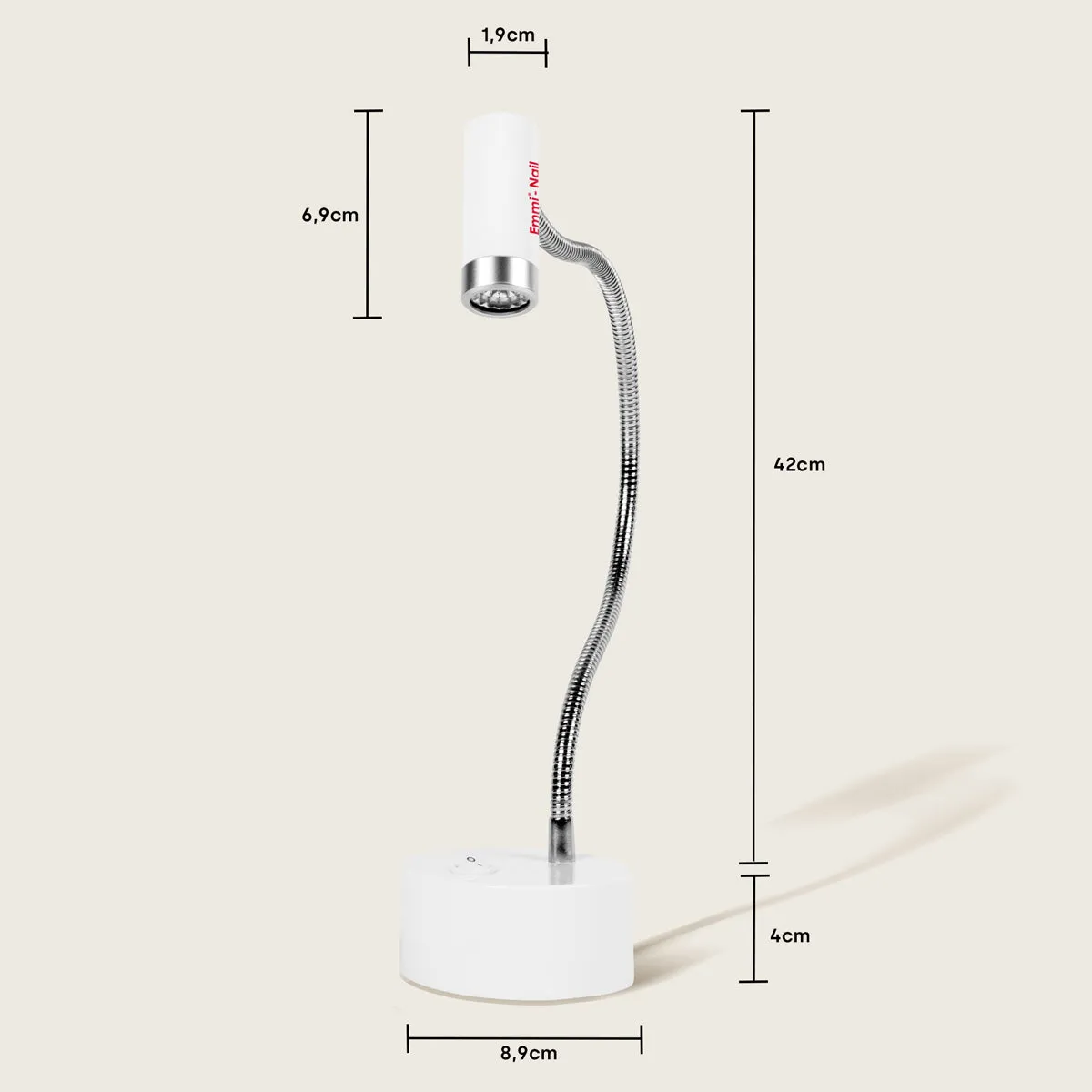 Emmi-Nail One Touch neglelampe 3W UV LED