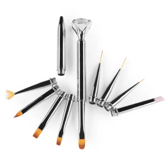 Cupio Nordic 10 in 1 pensel til gel og nail art