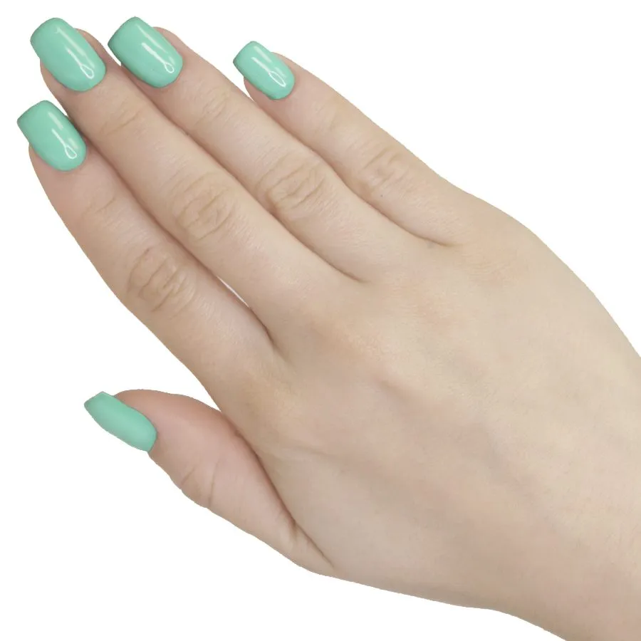 Evolution Gel On-Off Pastel Green gellak grøn blød