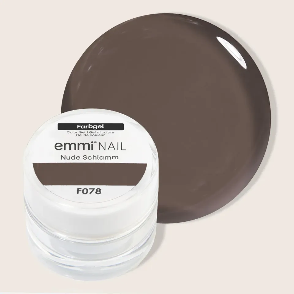 Emmi-Nail Farbgel Nude Schlamm F078 farvegel 5ml