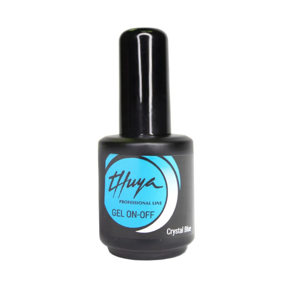 Evolution Gel On-Off Crystal Blue gellak translucent blå
