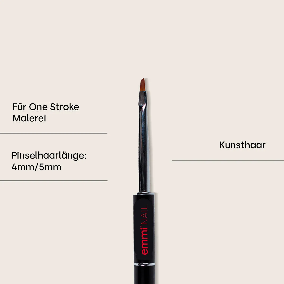 Emmi-Nail One Stroke Pinsel nailart-pensel