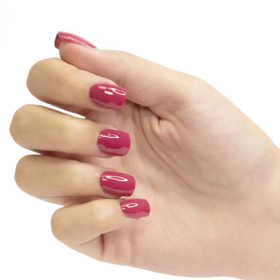 Evolution Gel Deluxe Enamel Pink Nº19 neglelak mørk pink