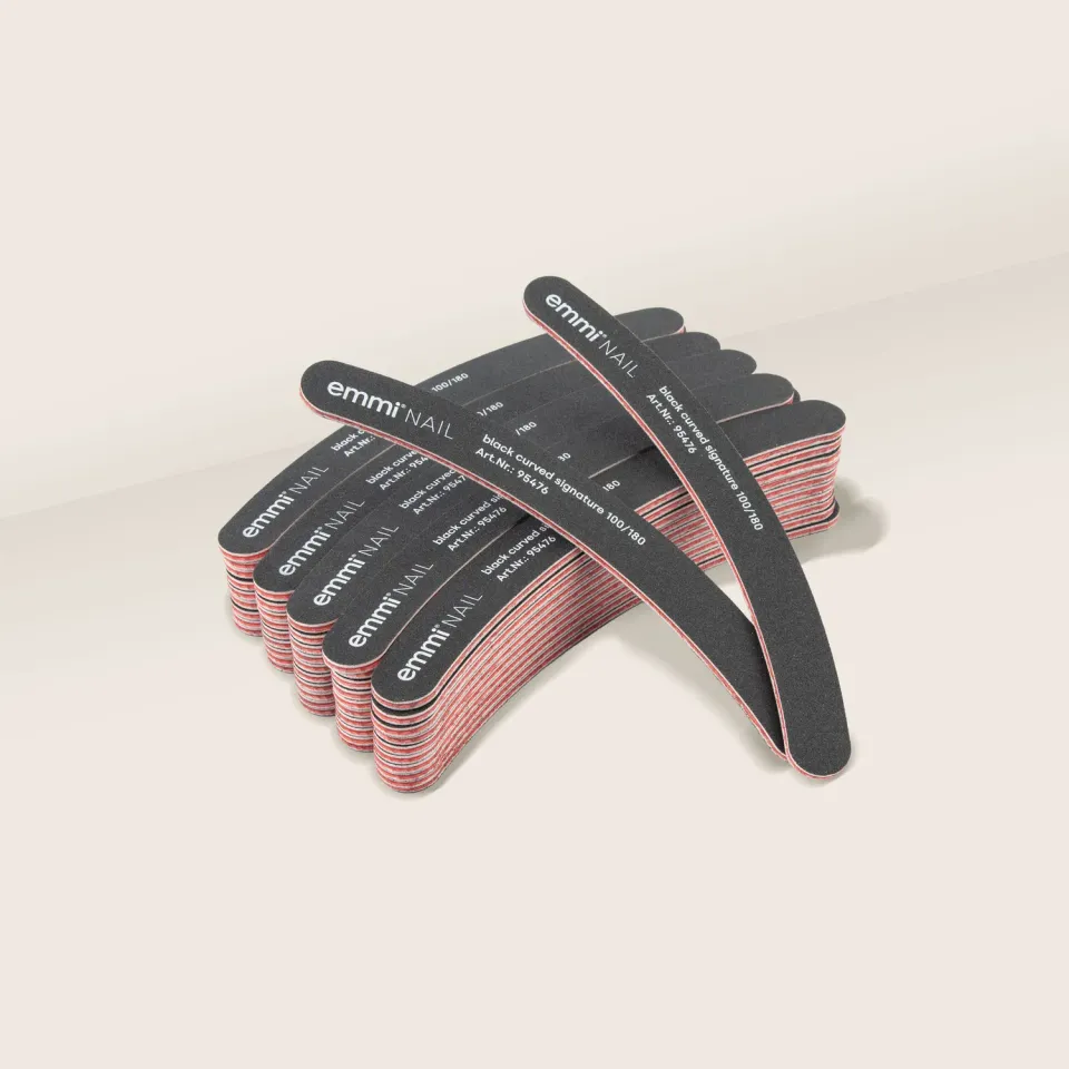 Emmi-Nail Ergonomicfeile curved signature 100/180 neglefil 50 stk