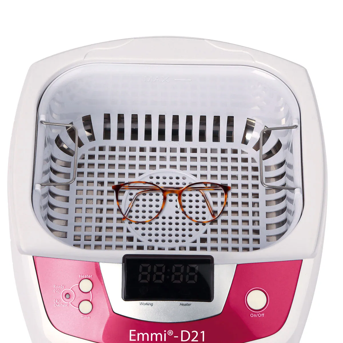 Emmi-Nail Emmi-D21 ultralydsrenser 2 l med kurv