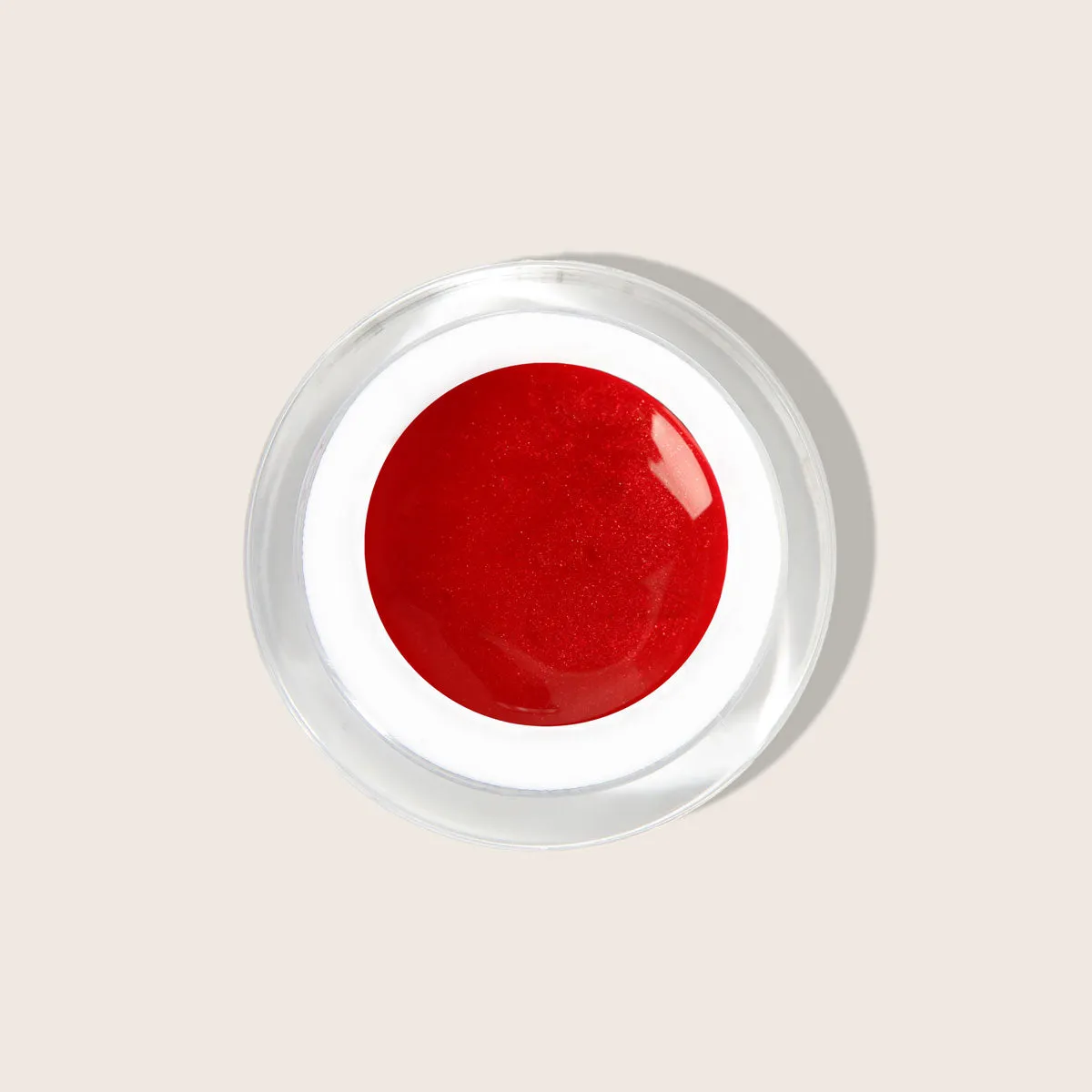 Emmi-Nail Luxury Red F073 farvegel 5 ml rød glitter