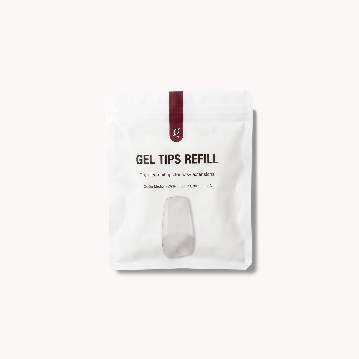 The Gel Collection Gel Tips Wide Size refill negletipper 60 stk