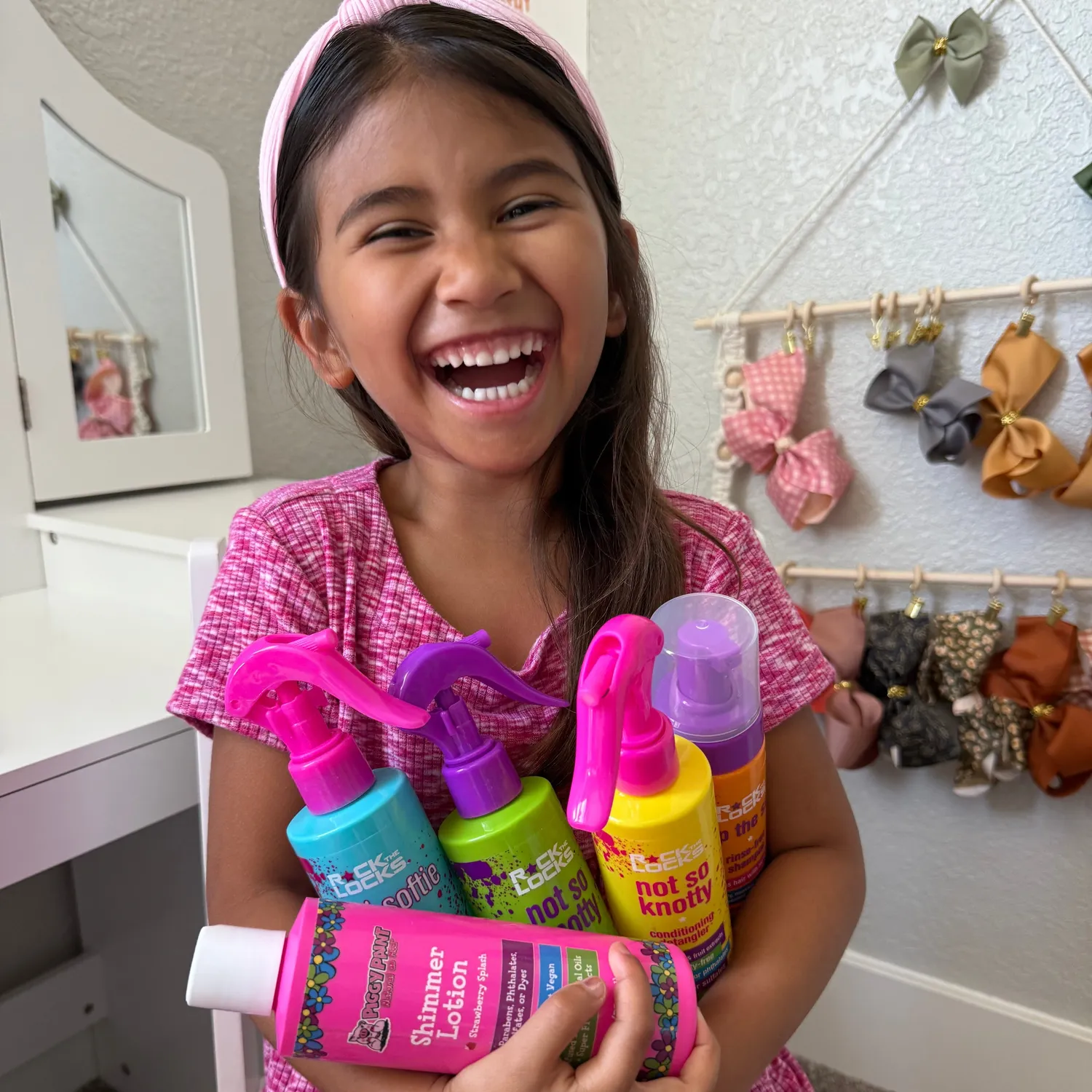 Piggy Paint Strawberry Splash shimmer lotion jordbær
