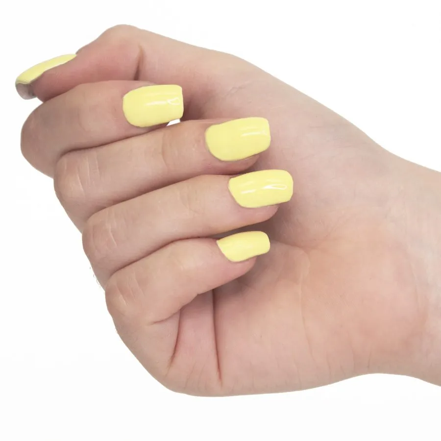 Evolution Gel Gel On-Off PERMANENT GEL POLISH ON-OFF LEMON YELLOW gel polish gul