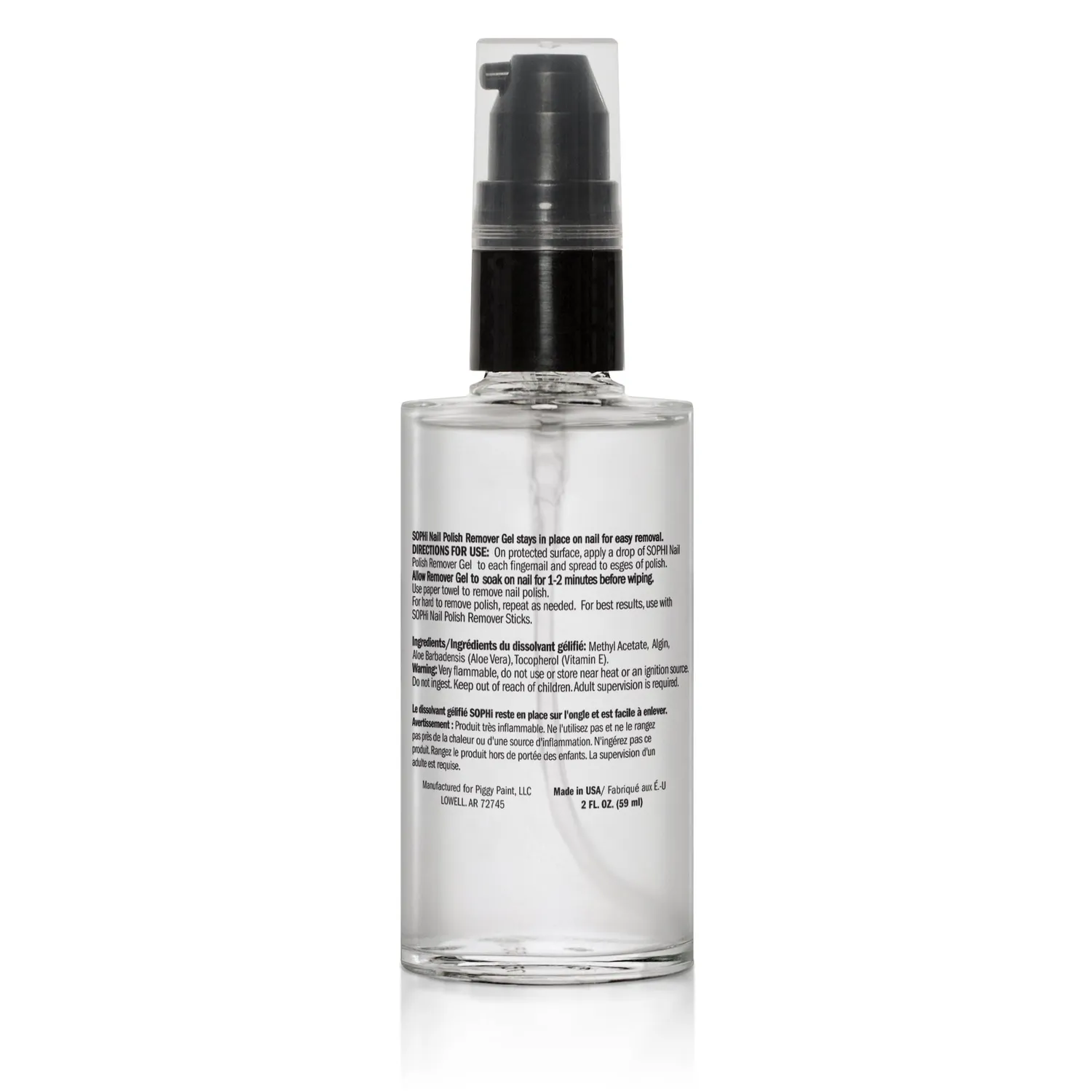 Piggy Paint SOPHi Gel Remover neglelakfjerner acetonefri
