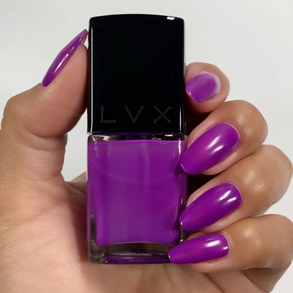 LVX Reine neglelak lysende lilla one coat crème