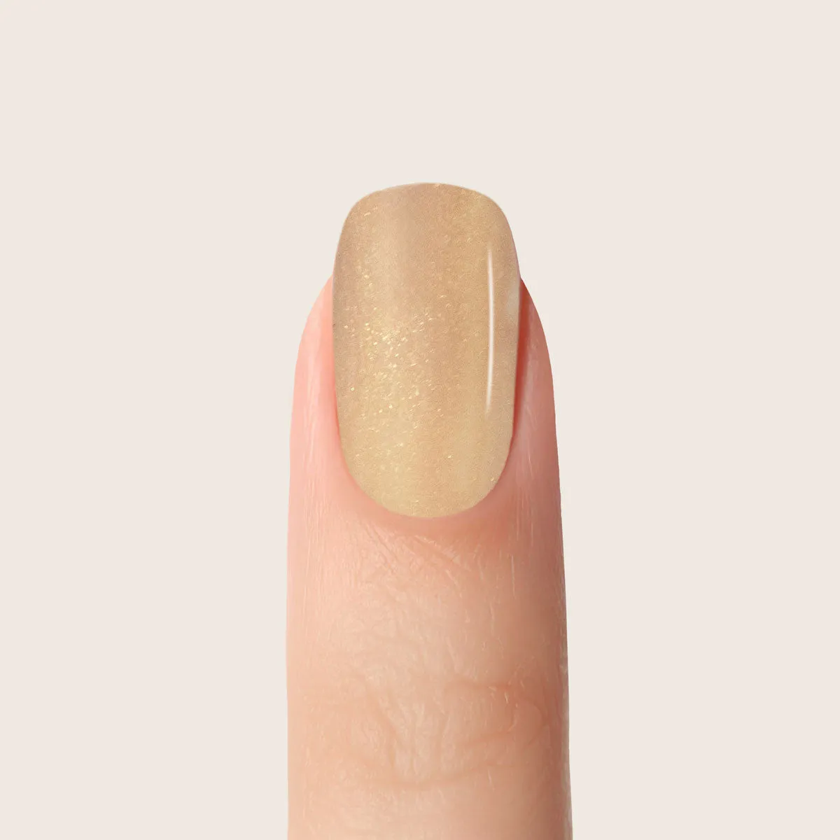 Emmi-Nail Sandy Beige F594 farvegel 5 ml metallic beige