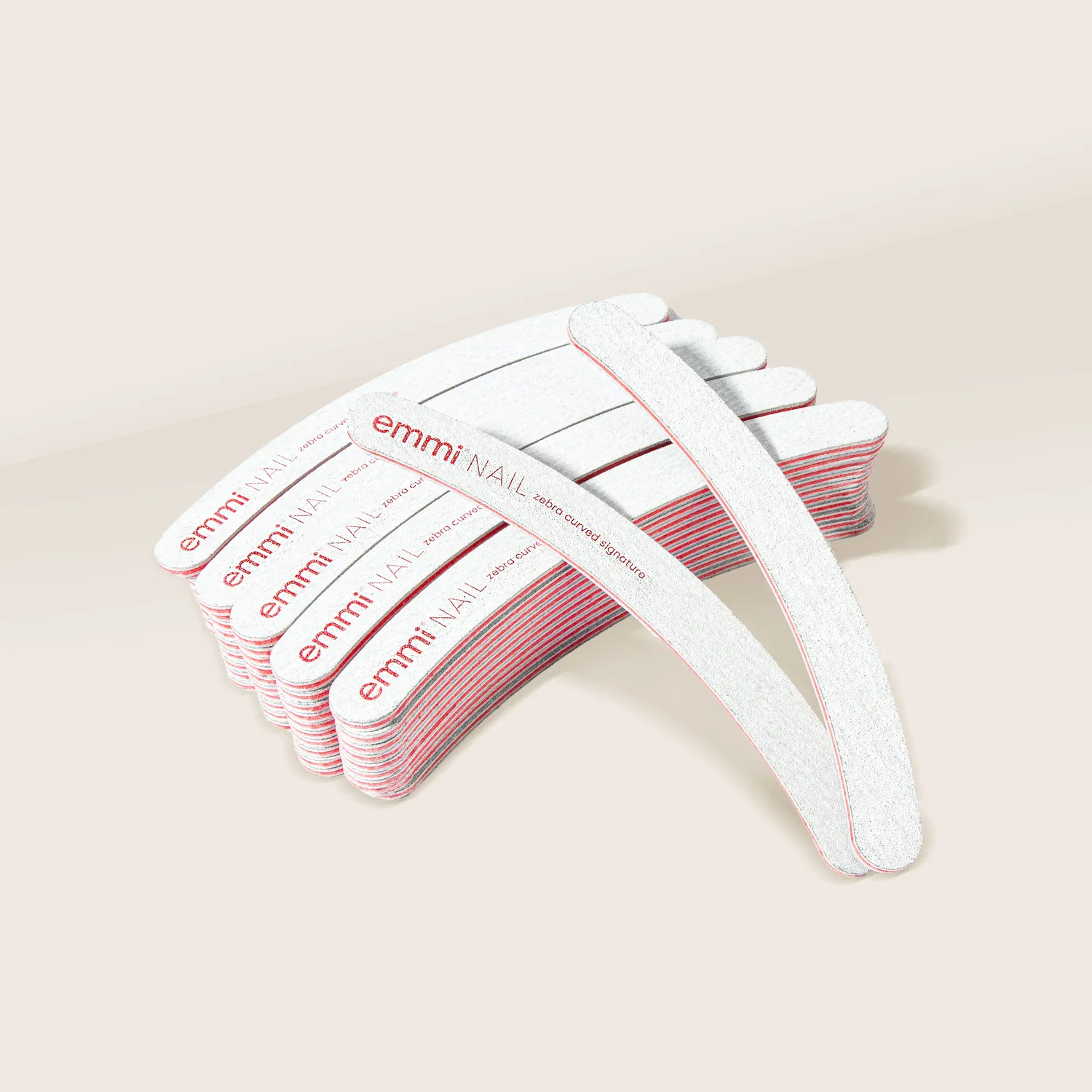 Emmi-Nail Ergonomicfeile curved signature 100/180 neglefil 50 stk